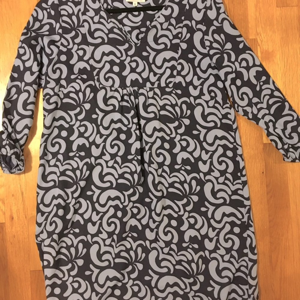 Navy and lavender Buckhead betties dress